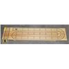 Image 1 : ESTATE GIANT WOOD CRIB BOARD (NO PEGS)