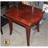 Image 1 : ESTATE SIDE TABLE (APPROX. 24" TALL, TOP 27" X 2