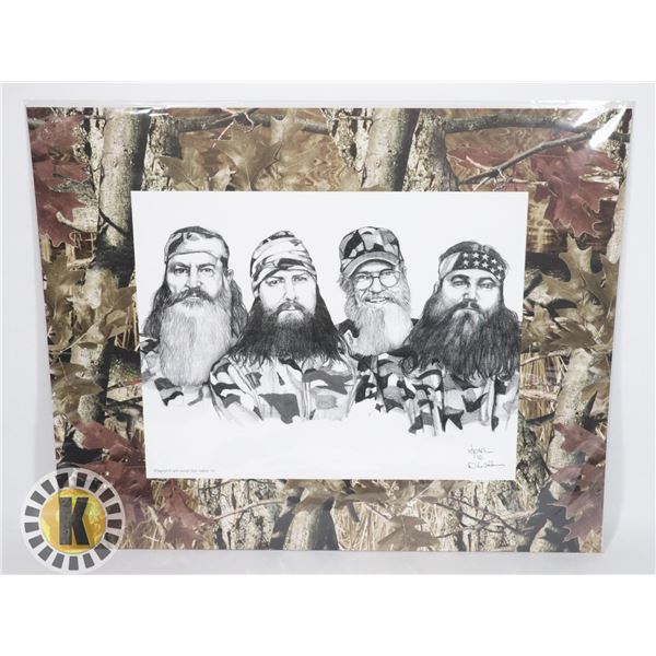 NEW DUCK DYNASTY PRINT