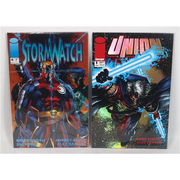 STORMWATCH #0 AND UNION #1