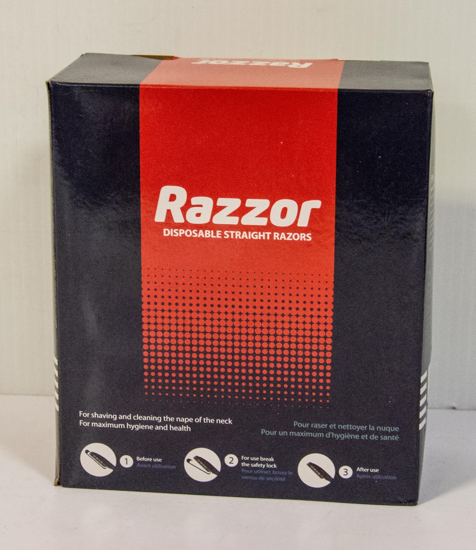 BOX OF 100 DETAILING RAZORS