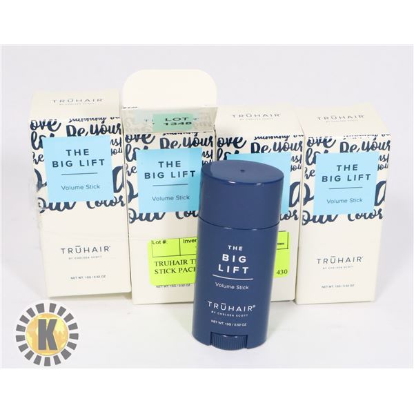 TRUHAIR THE BIG LIFT VOLUME STICK PACK OF 4 0