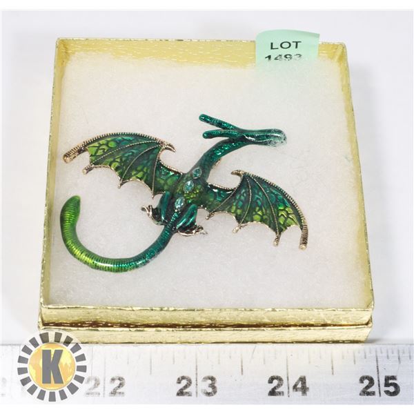 UNCLAIMED DRAGON BROOCH