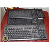 Image 1 : LOT OF 3 DELL WIRED KEYBOARD