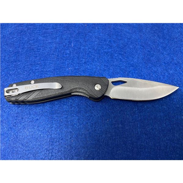 Buck Black Lock Blade folding pocket knife with clip model 311