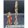 Image 1 : Lot of 2 Vintage German Santa claus figurines