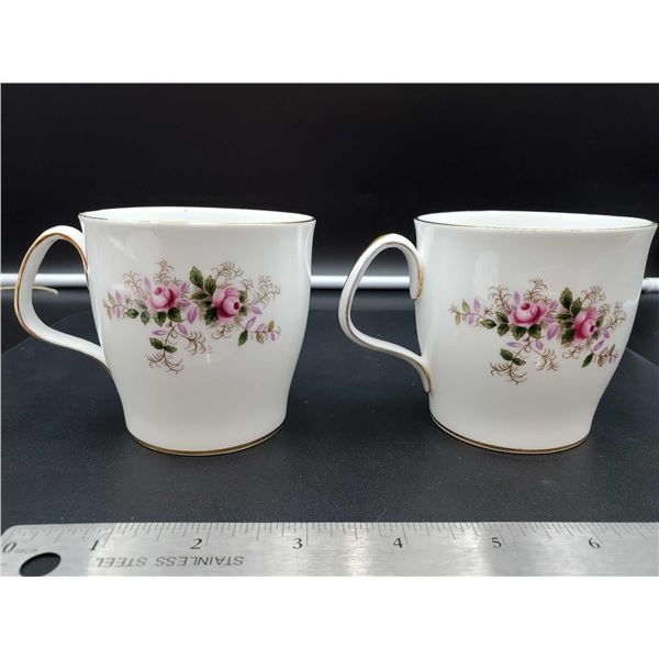 Lot of 2 Royal Albert Levender Rose Tea Cups