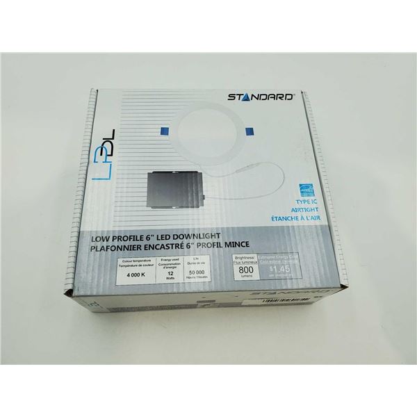 Standard Low Profile 6in LED Downlight