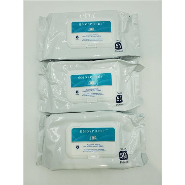 Amosphere Alcohol Wipes (3 x 50)