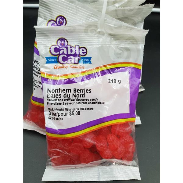 Cable Car Northern Berries Candy (6 x 210g)