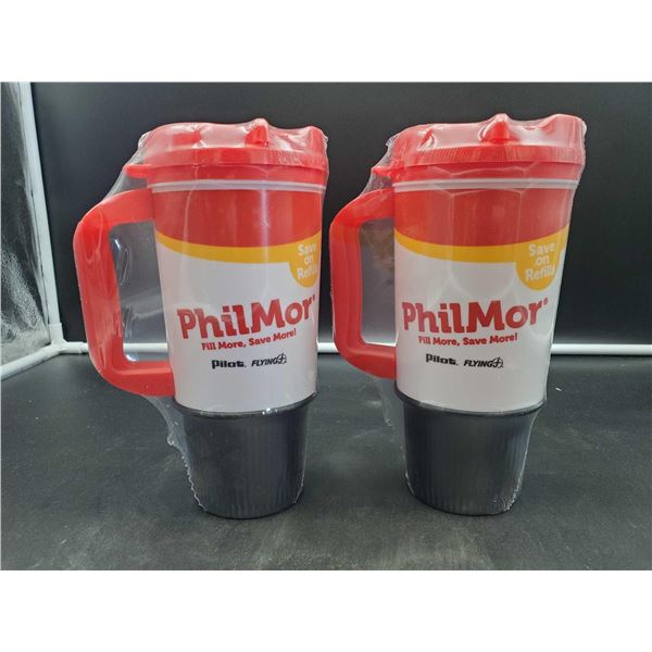 PhilMor Travel Mugs (2ct)