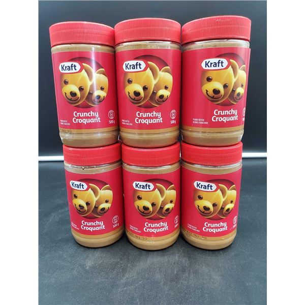 Kraft Crunchy Peanut Butter (6 x 500g)
