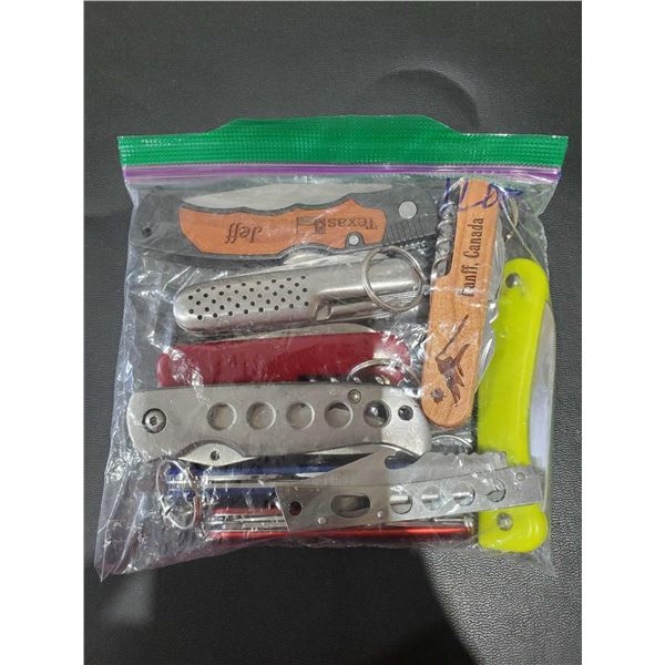 Lot of Assorted Pocket Knives