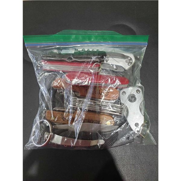 Lot of Assorted Pocket Knives