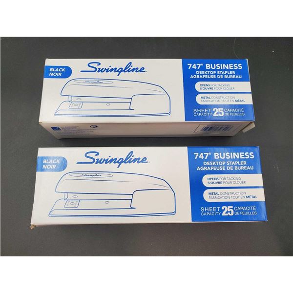 Swingline 747 Business Desktop Stapler (2ct) Black