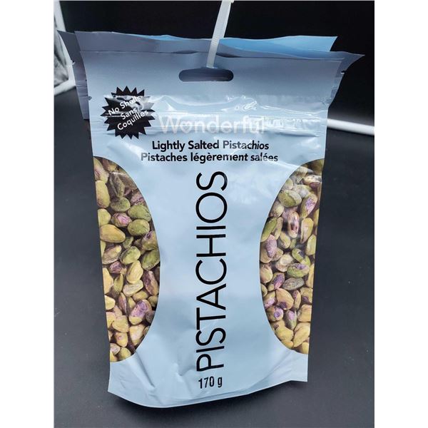 Wonderful Lightly Salted Pistachios (5 x 170g)