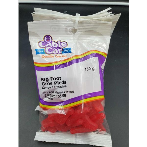 Cable Car Big Foot Candy (6 x 150g)