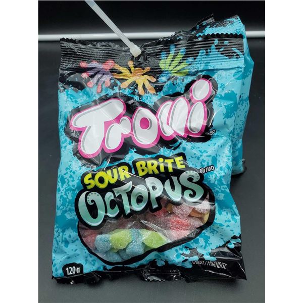 Trolli Sour Brite Octopus Candy (6 x 120g)