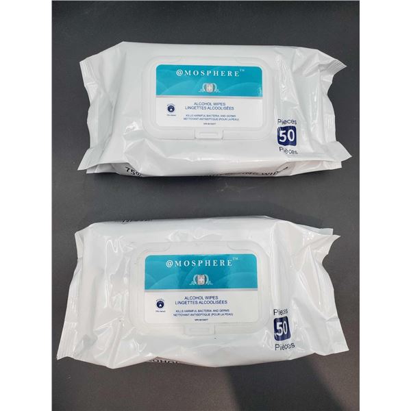 Atmosphere Alcohol Wipes 2 x 50