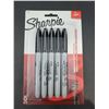 Image 1 : Sharpie Permanent Marker Black - 5 pack