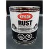 Image 1 : Krylon Gloss Leather Brown Rust Paint gloss enamel 946ml