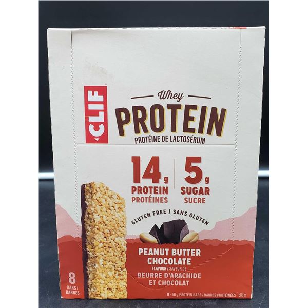 Cliff Peanut Butter & chocolate Protein Bats 8 x 56g box
