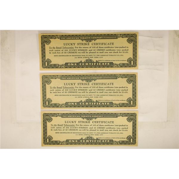 3-1932 THE AMERICAN TOBACCO COMPANY LUCKY STRIKE