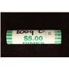 Image 1 : $5 ROLL OF BRILLIANT UNC 2009-D ROOSEVELT DIMES