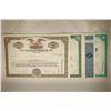 Image 2 : 4 VINTAGE STOCK CERTIFICATES: 1969 UNITED STATES