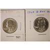 1963 & 1964 WASHINGTON SILVER QUARTERS. BRILLIANT