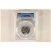 1964 WASHINGTON SILVER QUARTER PCGS MS64 TYPE B.