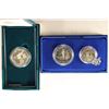 Image 2 : 2-US $1 SILVER COMMEMORATIVE SETS: 1986 2 COIN