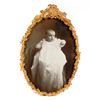 Image 1 : PAIR OF 19th CENTURY CHILD PHOTOGRAPHS IN GILT FRAMES.