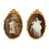 Image 2 : PAIR OF 19th CENTURY CHILD PHOTOGRAPHS IN GILT FRAMES.
