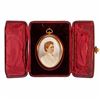 Image 1 : PORTRAIT MINIATURE IN FITTED CASE, 1912.
