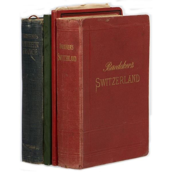 Travel Guides, Germany and France, 1900s-1920s.