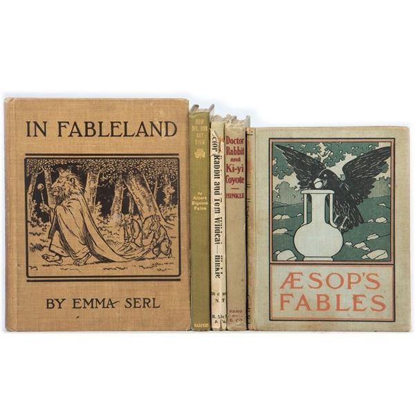 Children's Animal Books (5), 1890s-1900s