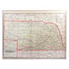 Image 1 : RAILROAD/COUNTY MAPS: NEBRASKA, IOWA, DAKOTA.