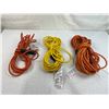 Image 1 : Lot of 3 Extension Cords/Powerbar
