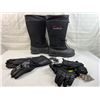 Image 1 : Winter Boots and Gloves