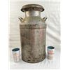 Image 1 : Galvinized Milk Canister