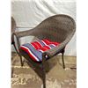 Image 2 : 2 Wicker Patio chairs