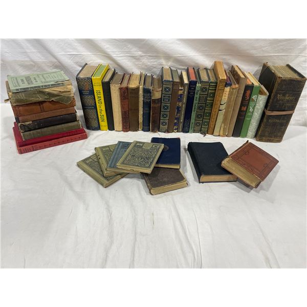 Vintage and Antique Books Lot