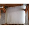 Image 8 : Wooden Dining Room Table w/ 6 x Upholstered Chairs