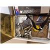 Image 3 : Flat of Collectibles Rubics Cube Keys Pins Walkman