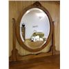 Image 2 : Dresser With Bevelled Mirror Maple  32 x 18D x 75T