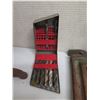 Image 8 : Misc Tools: Ridgid Chain Strap Pipe Wrench, Clamp, Pipe Wrench, Drill Bits, Ramset Gun, etc