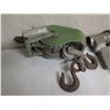 Image 8 : Winch w/ Hooks, Ridgid Snap-O-Matic, Misc Plumbing Parts, Clamps, Presses,  Delco Remy K13, etc