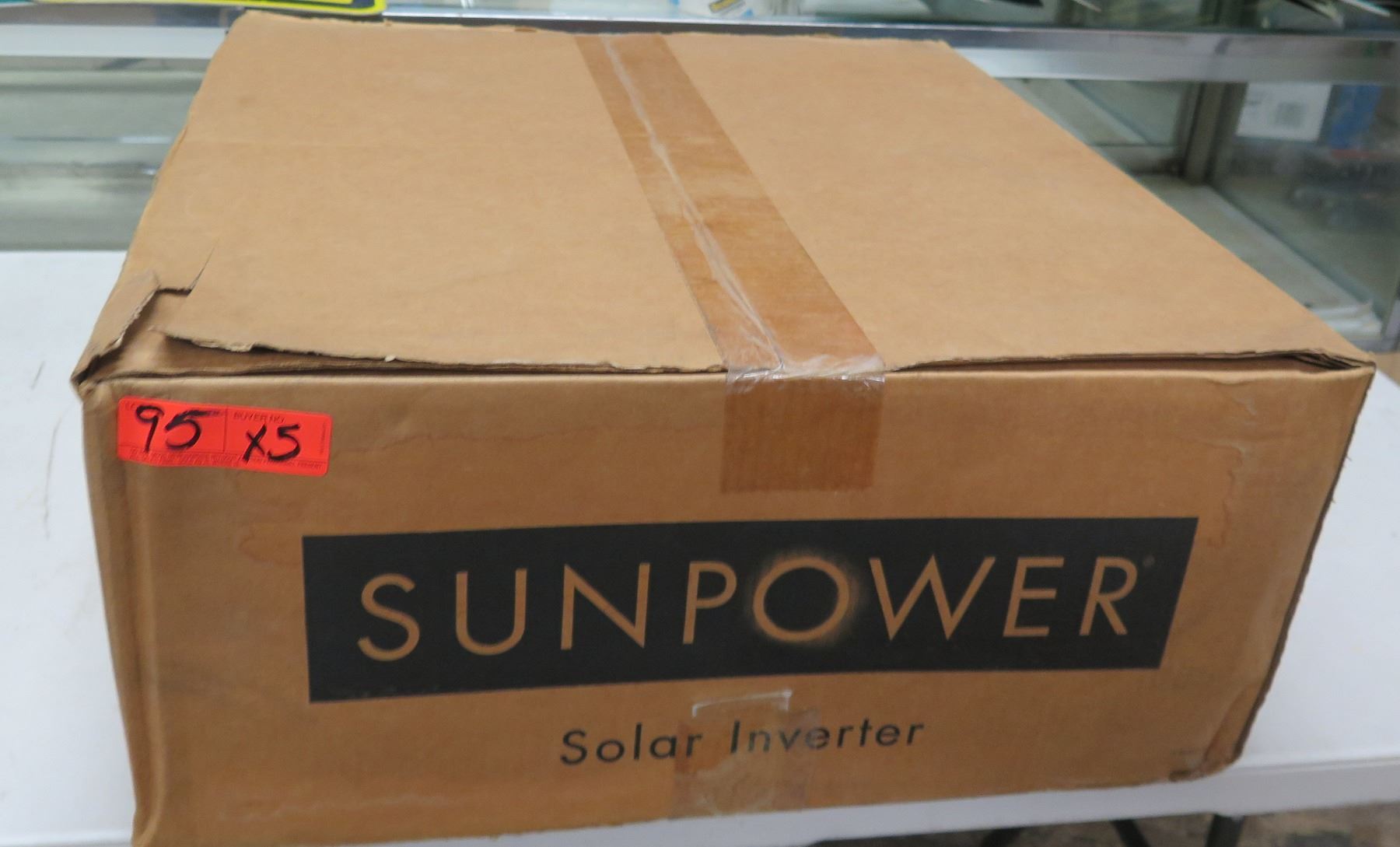 Qty 5 SunPower Solar 507856 Inverters In Box