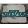 Image 2 : Street Sign: Hale Maka'i St 30"L Decommissioned by the City & County